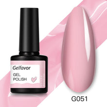 Load image into Gallery viewer, Gelfavor Gel varnishes Semi-permanent For Nails Stamping UV LED Lamp Manicure Set Nail Art Base and Top Coat for Gel Nail polish