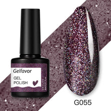 Load image into Gallery viewer, Gelfavor Gel varnishes Semi-permanent For Nails Stamping UV LED Lamp Manicure Set Nail Art Base and Top Coat for Gel Nail polish
