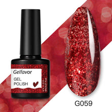 Load image into Gallery viewer, Gelfavor Gel varnishes Semi-permanent For Nails Stamping UV LED Lamp Manicure Set Nail Art Base and Top Coat for Gel Nail polish