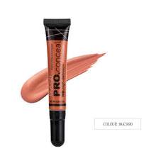 Load image into Gallery viewer, Nude Makeup Facial Foundation Waterproof Cover Blemish Base Fluid Concealer Oil Control Lasting Brighten Skin BB Cream Cosmetics