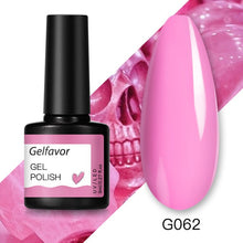 Load image into Gallery viewer, Gelfavor Gel varnishes Semi-permanent For Nails Stamping UV LED Lamp Manicure Set Nail Art Base and Top Coat for Gel Nail polish