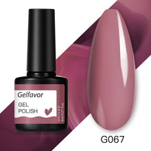 Load image into Gallery viewer, Gelfavor Gel varnishes Semi-permanent For Nails Stamping UV LED Lamp Manicure Set Nail Art Base and Top Coat for Gel Nail polish