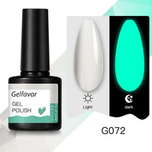 Load image into Gallery viewer, Gelfavor Gel varnishes Semi-permanent For Nails Stamping UV LED Lamp Manicure Set Nail Art Base and Top Coat for Gel Nail polish