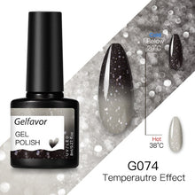 Load image into Gallery viewer, Gelfavor Gel varnishes Semi-permanent For Nails Stamping UV LED Lamp Manicure Set Nail Art Base and Top Coat for Gel Nail polish