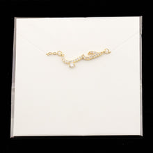 Load image into Gallery viewer, Crystal Zircon Arab Style Bead Pendant Necklace For Women Dainty Wedding Jewelry Stainless Steel Rose Gold On Oval Gifts 2020