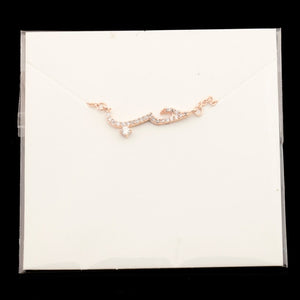 Crystal Zircon Arab Style Bead Pendant Necklace For Women Dainty Wedding Jewelry Stainless Steel Rose Gold On Oval Gifts 2020