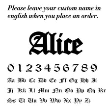 Load image into Gallery viewer, Skyrim Personalized Name Bracelet Women Girls Stainless Steel Chain Letter Customized Charm Bracelets Unique Custom Jewelry Gift