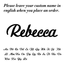 Load image into Gallery viewer, Skyrim Personalized Name Bracelet Women Girls Stainless Steel Chain Letter Customized Charm Bracelets Unique Custom Jewelry Gift