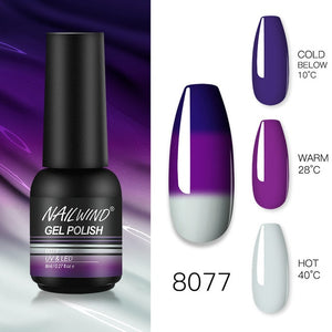 NAILWIND Gel Nail Polish Semi Permanent Primer Nail Art Hybrid Varnishes 8ml Gel polish Need Cured Base Top Coat Nails