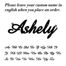 Load image into Gallery viewer, Lemegeton Personalized Custom Name Bracelet For Women Baby Girls Jewelry Gold Color Stainless Steel Adjustable Chain Bracelets