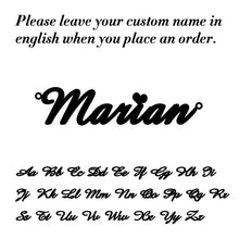 Load image into Gallery viewer, Lemegeton Personalized Custom Name Bracelet For Women Baby Girls Jewelry Gold Color Stainless Steel Adjustable Chain Bracelets