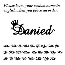 Load image into Gallery viewer, Lemegeton Personalized Custom Name Bracelet For Women Baby Girls Jewelry Gold Color Stainless Steel Adjustable Chain Bracelets