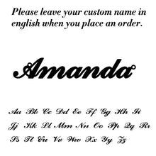 Load image into Gallery viewer, Lemegeton Personalized Custom Name Bracelet For Women Baby Girls Jewelry Gold Color Stainless Steel Adjustable Chain Bracelets