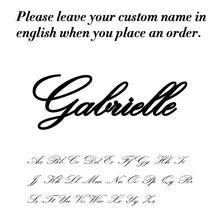 Load image into Gallery viewer, Lemegeton Personalized Custom Name Bracelet For Women Baby Girls Jewelry Gold Color Stainless Steel Adjustable Chain Bracelets