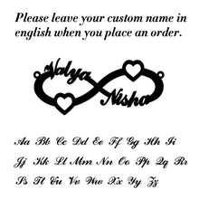Load image into Gallery viewer, Lemegeton Personalized Custom Name Bracelet For Women Baby Girls Jewelry Gold Color Stainless Steel Adjustable Chain Bracelets