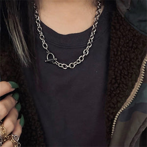 2020 Fashion Unisex Multilayer Hip Hop Long Chain Necklace For Women Men Jewelry Gifts Key Cross Pendant Necklace Accessories
