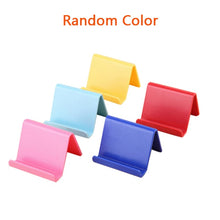 Load image into Gallery viewer, Universal Candy Mobile Phone Accessories Portable Mini Desktop Stand Table Cell Phone Holder For IPhone Samsung Xiaomi Huawei
