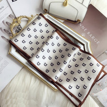 Load image into Gallery viewer, 2021 spring Korean version of all-match women scarf silk hand-feel double-sided printing scarf thin section scarf 15x150cm