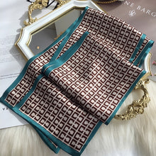 Load image into Gallery viewer, 2021 spring Korean version of all-match women scarf silk hand-feel double-sided printing scarf thin section scarf 15x150cm