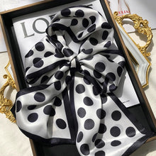 Load image into Gallery viewer, 2021 spring Korean version of all-match women scarf silk hand-feel double-sided printing scarf thin section scarf 15x150cm