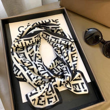 Load image into Gallery viewer, 2021 spring Korean version of all-match women scarf silk hand-feel double-sided printing scarf thin section scarf 15x150cm