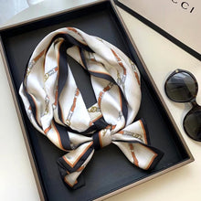 Load image into Gallery viewer, 2021 spring Korean version of all-match women scarf silk hand-feel double-sided printing scarf thin section scarf 15x150cm