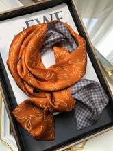 Load image into Gallery viewer, 2021 spring Korean version of all-match women scarf silk hand-feel double-sided printing scarf thin section scarf 15x150cm