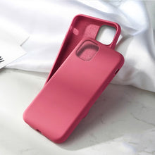 Load image into Gallery viewer, Official Original Silicone Case For iPhone 11 7 8 Plus XR X XS Max 6 6s Cases For iPhone 12 11 Pro MAX SE 2020 Cover With Box