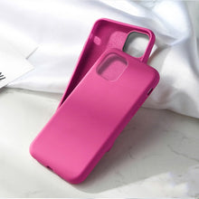 Load image into Gallery viewer, Official Original Silicone Case For iPhone 11 7 8 Plus XR X XS Max 6 6s Cases For iPhone 12 11 Pro MAX SE 2020 Cover With Box