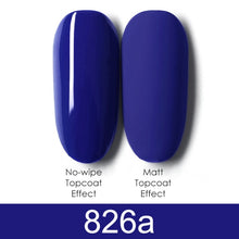 Load image into Gallery viewer, GDCOCO 8ml Gel Nail Polish Plastic Bottle Gel Polish Matt Effect NoWipe Top Soak Off UV LED Nail Lacquer Color Gel Varnish