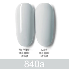 Load image into Gallery viewer, GDCOCO 8ml Gel Nail Polish Plastic Bottle Gel Polish Matt Effect NoWipe Top Soak Off UV LED Nail Lacquer Color Gel Varnish