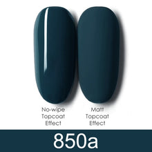 Load image into Gallery viewer, GDCOCO 8ml Gel Nail Polish Plastic Bottle Gel Polish Matt Effect NoWipe Top Soak Off UV LED Nail Lacquer Color Gel Varnish