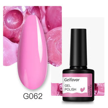 Load image into Gallery viewer, Gelfavor Nail Gel polish 8ml Varnish Hybrid Manicure Set For Nail Art Semi Platinum Painting UV LED Lamp Nails Gel polish