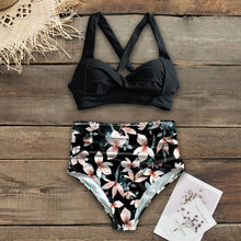 Load image into Gallery viewer, Sexy High Waist Bikinis 2021 New Halter Swimwear Women Swimsuit Female Bikini Set Print Bodysuit Bathing Suit Summer Biquini XXL