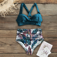 Load image into Gallery viewer, Sexy High Waist Bikinis 2021 New Halter Swimwear Women Swimsuit Female Bikini Set Print Bodysuit Bathing Suit Summer Biquini XXL