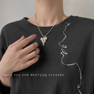2020 Fashion Unisex Multilayer Hip Hop Long Chain Necklace For Women Men Jewelry Gifts Key Cross Pendant Necklace Accessories
