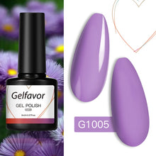 Load image into Gallery viewer, Gelfavor Nail Gel polish 8ml Varnish Hybrid Manicure Set For Nail Art Semi Platinum Painting UV LED Lamp Nails Gel polish