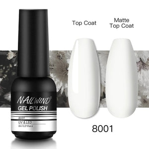 NAILWIND Gel Nail Polish Semi Permanent Primer Nail Art Hybrid Varnishes 8ml Gel polish Need Cured Base Top Coat Nails