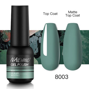 NAILWIND Gel Nail Polish Semi Permanent Primer Nail Art Hybrid Varnishes 8ml Gel polish Need Cured Base Top Coat Nails