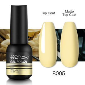 NAILWIND Gel Nail Polish Semi Permanent Primer Nail Art Hybrid Varnishes 8ml Gel polish Need Cured Base Top Coat Nails