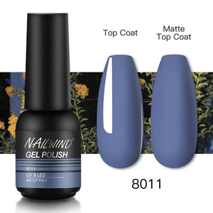 NAILWIND Gel Nail Polish Semi Permanent Primer Nail Art Hybrid Varnishes 8ml Gel polish Need Cured Base Top Coat Nails
