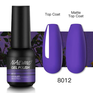 NAILWIND Gel Nail Polish Semi Permanent Primer Nail Art Hybrid Varnishes 8ml Gel polish Need Cured Base Top Coat Nails