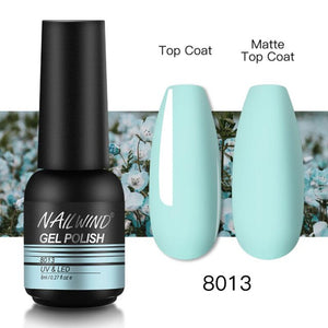 NAILWIND Gel Nail Polish Semi Permanent Primer Nail Art Hybrid Varnishes 8ml Gel polish Need Cured Base Top Coat Nails