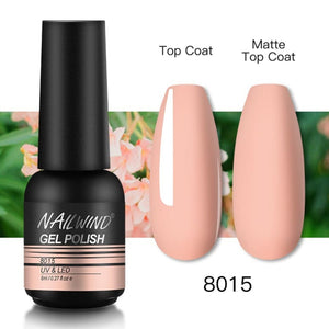 NAILWIND Gel Nail Polish Semi Permanent Primer Nail Art Hybrid Varnishes 8ml Gel polish Need Cured Base Top Coat Nails