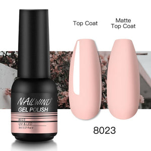 NAILWIND Gel Nail Polish Semi Permanent Primer Nail Art Hybrid Varnishes 8ml Gel polish Need Cured Base Top Coat Nails