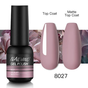 NAILWIND Gel Nail Polish Semi Permanent Primer Nail Art Hybrid Varnishes 8ml Gel polish Need Cured Base Top Coat Nails