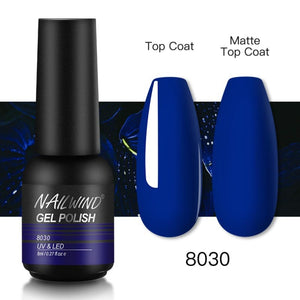 NAILWIND Gel Nail Polish Semi Permanent Primer Nail Art Hybrid Varnishes 8ml Gel polish Need Cured Base Top Coat Nails