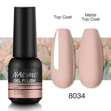 Load image into Gallery viewer, NAILWIND Gel Nail Polish Semi Permanent Primer Nail Art Hybrid Varnishes 8ml Gel polish Need Cured Base Top Coat Nails