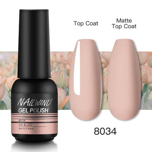 NAILWIND Gel Nail Polish Semi Permanent Primer Nail Art Hybrid Varnishes 8ml Gel polish Need Cured Base Top Coat Nails