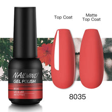 Load image into Gallery viewer, NAILWIND Gel Nail Polish Semi Permanent Primer Nail Art Hybrid Varnishes 8ml Gel polish Need Cured Base Top Coat Nails